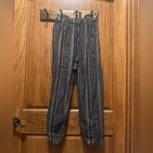 EARTHBOUND Multicolor Vertical Stripe Straight-Leg Pants